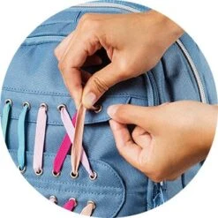 WALKER Schul-/Freizeitrucksack FAME Laces Blue -Schulbedarf Laden 13690780 05