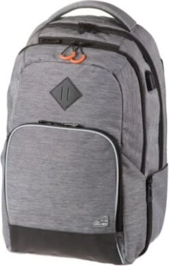 WALKER Schulrucksack WIZZARD COLLEGE Stone Melange