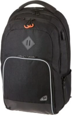 WALKER Schulrucksack WIZZARD COLLEGE Black Melange