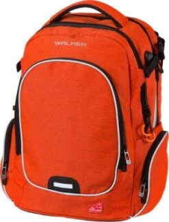 WALKER Schulrucksack WIZZARD CAMPUS EVO Red Melange (2022)