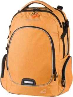 WALKER Schulrucksack WIZZARD CAMPUS EVO Mustard Melange (2022)