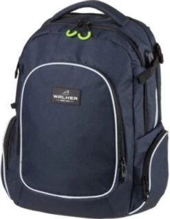WALKER Schulrucksack WIZZARD CAMPUS EVO Dark Blue (2022)