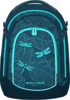 WALKER Schulrucksack WIZZARD FAME 2.0 Glow In The Dark Petrol (2023)