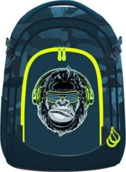 WALKER Schulrucksack WIZZARD FAME 2.0 Gorilla Funk Dark Petrol (2023)