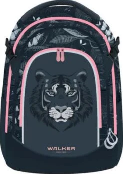 WALKER Schulrucksack WIZZARD FAME 2.0 Tigress Grey (2023)