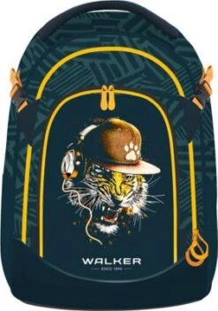 WALKER Schulrucksack WIZZARD FAME 2.0 Beast Mode Petrol (2023)