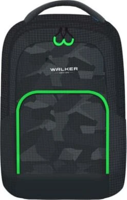 WALKER Schulrucksack WIZZARD COLLEGE 2.0 Camo Anthrazit (2023)