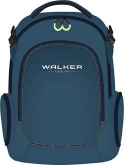 WALKER Schulrucksack WIZZARD CAMPUS EVO 2.0 Steel Blue (2023)
