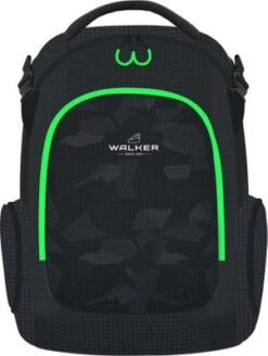 WALKER Schulrucksack WIZZARD CAMPUS EVO 2.0 Camo Anthrazit (2023)