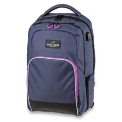 Schulrucksack WALKER College, Blue Ivy/Pink