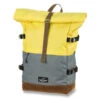 Rucksack WALKER Roll-up Two, Butter / Grey -Schulbedarf Laden 75484