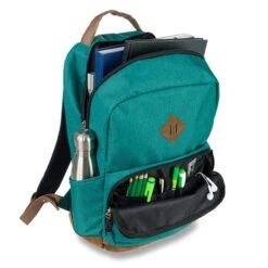 Rucksack WALKER, Pure Eco, Emerald -Schulbedarf Laden 75498