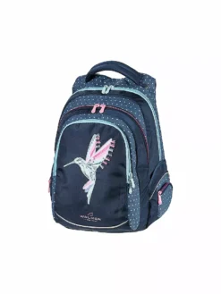 WALKER, Schulrucksack Fame Magic Colibri Petrol